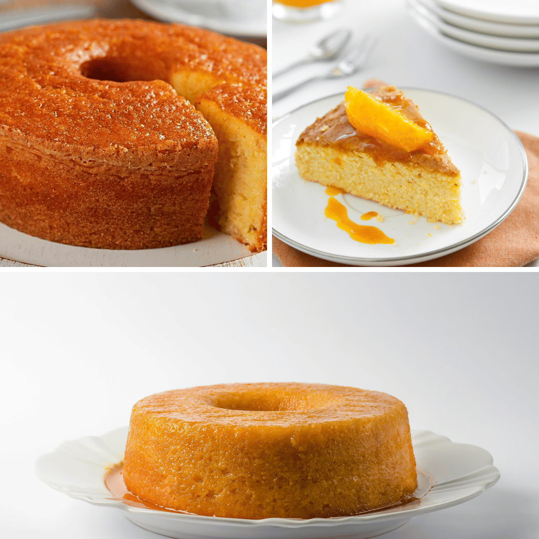 Bolo de Laranja (aqui a receita)