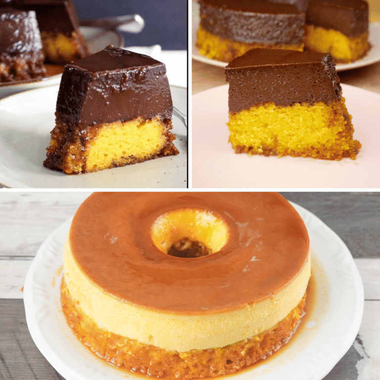 Como fazer um delicioso bolo de cenoura com pudim 🍰