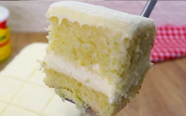 Bolo Gelado de Leite Ninho