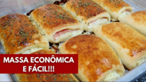Receita de Joelho de Queijo e Presunto