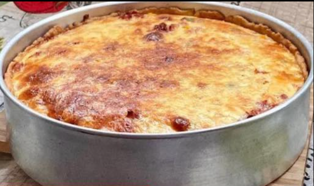 Massa para Torta Salgada perfeita com apenas 2 ingredientes