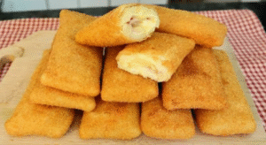 Cigarrete De Presunto E Queijo I Lanche Delicioso E Fácil