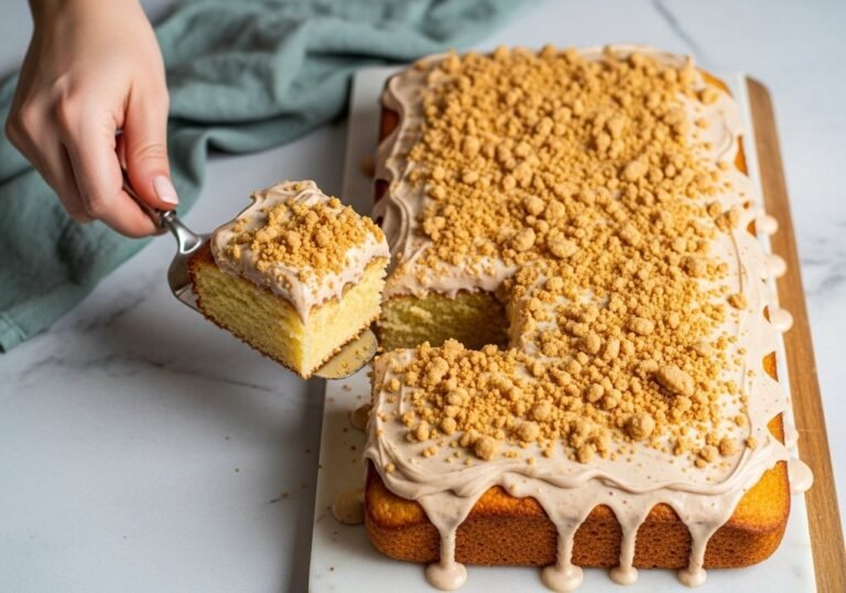 Bolo de Paçoca Fácil – Fofinho e Caseiro