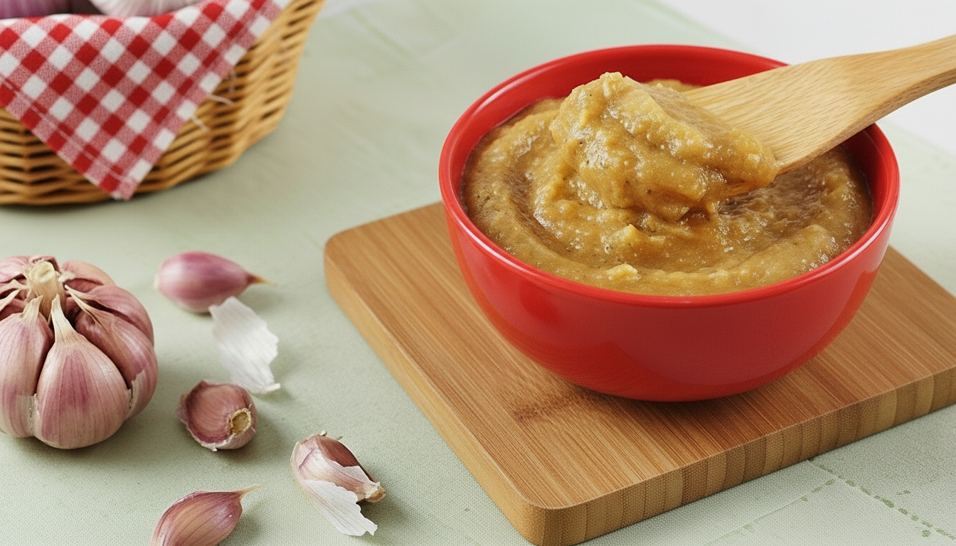 Pasta de Alho Assado Cremosa: Receita Fácil, Rápida e com Sabor Delicado
